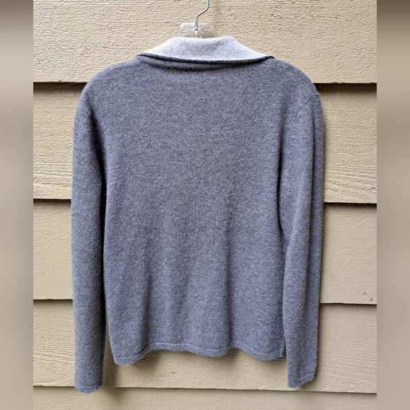 Phillipe Le Bac Cashmere Cardigan Sweater - Size 2 M - FRANCE - Picture 2 of 4